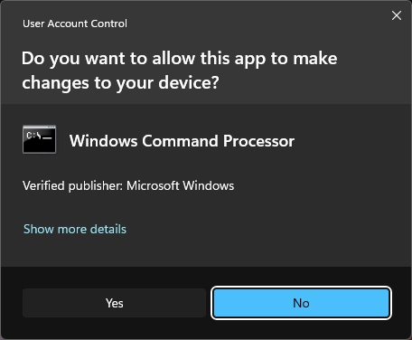 Godot Launcher - UAC Prompt